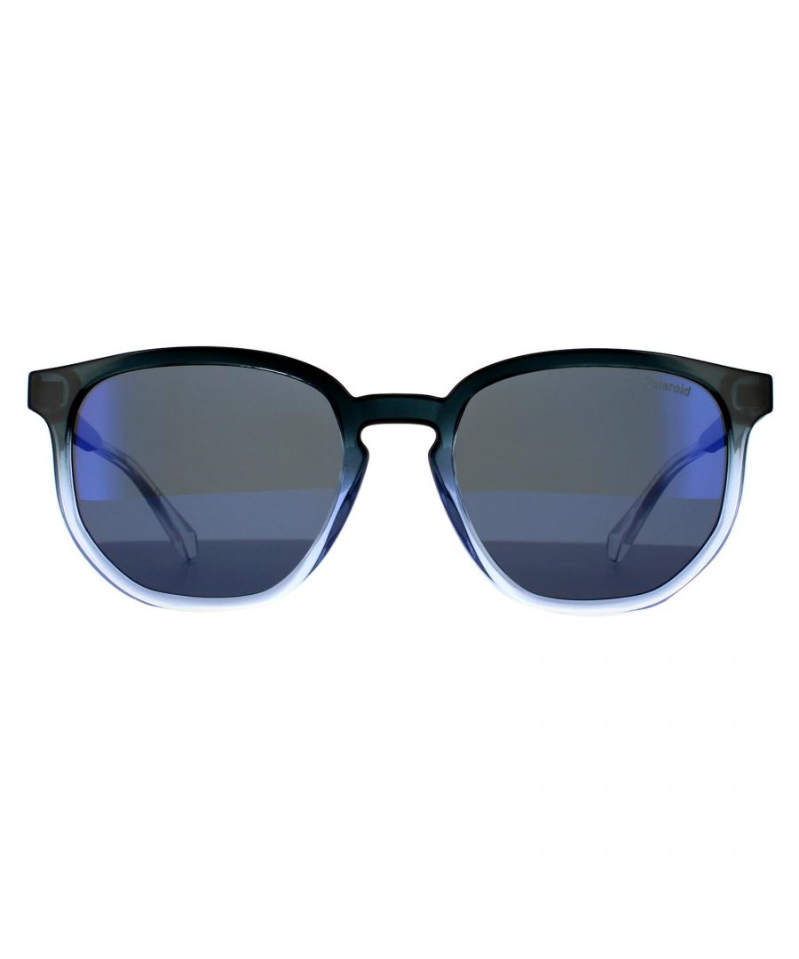 Polaroid zonnebril PLD 2095/s 2m0 5x gearceerd grijs blauw gepolariseerd