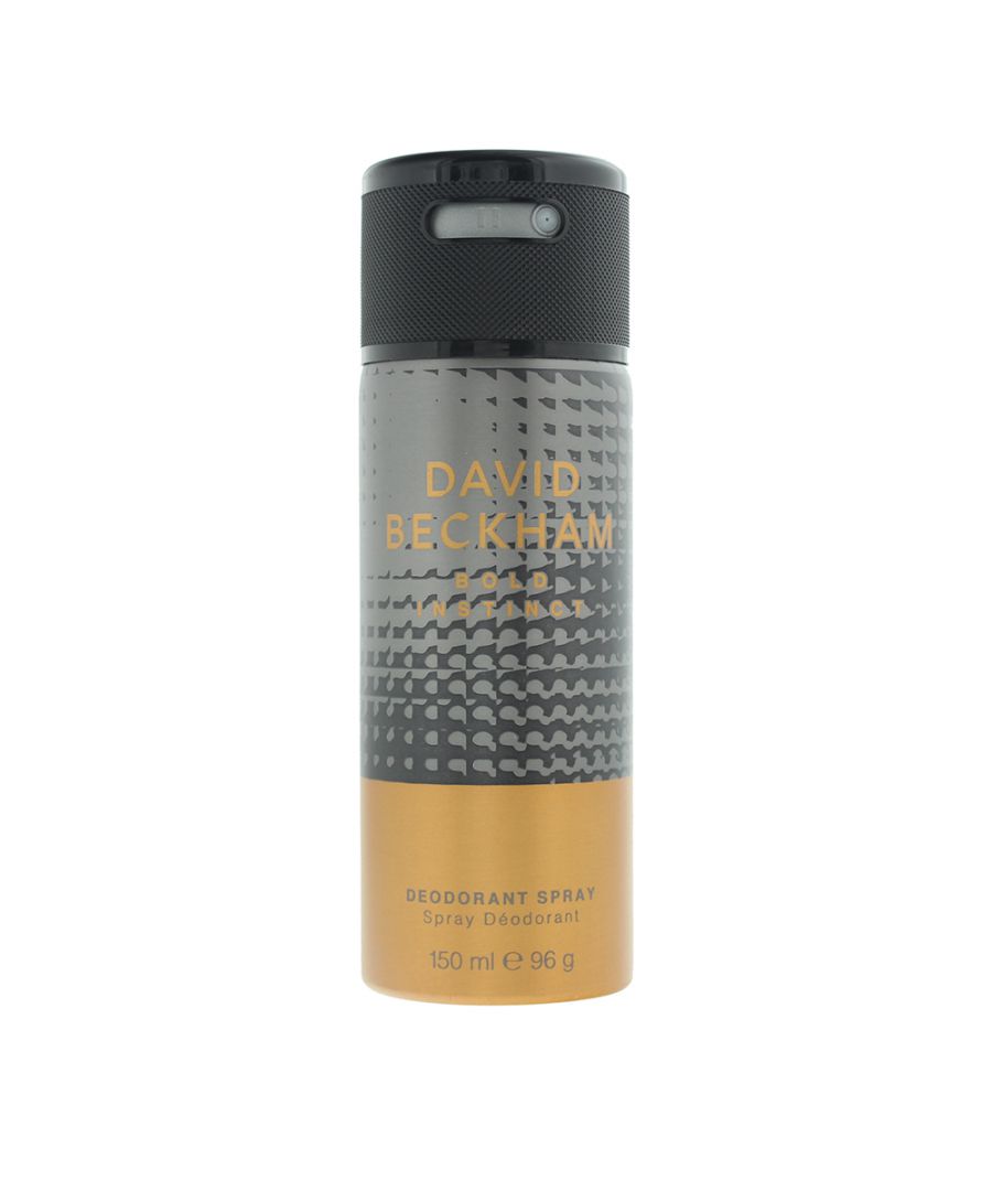 David Beckham Mens Bold Instinct Deodorant Spray 150ml - NA - One Size