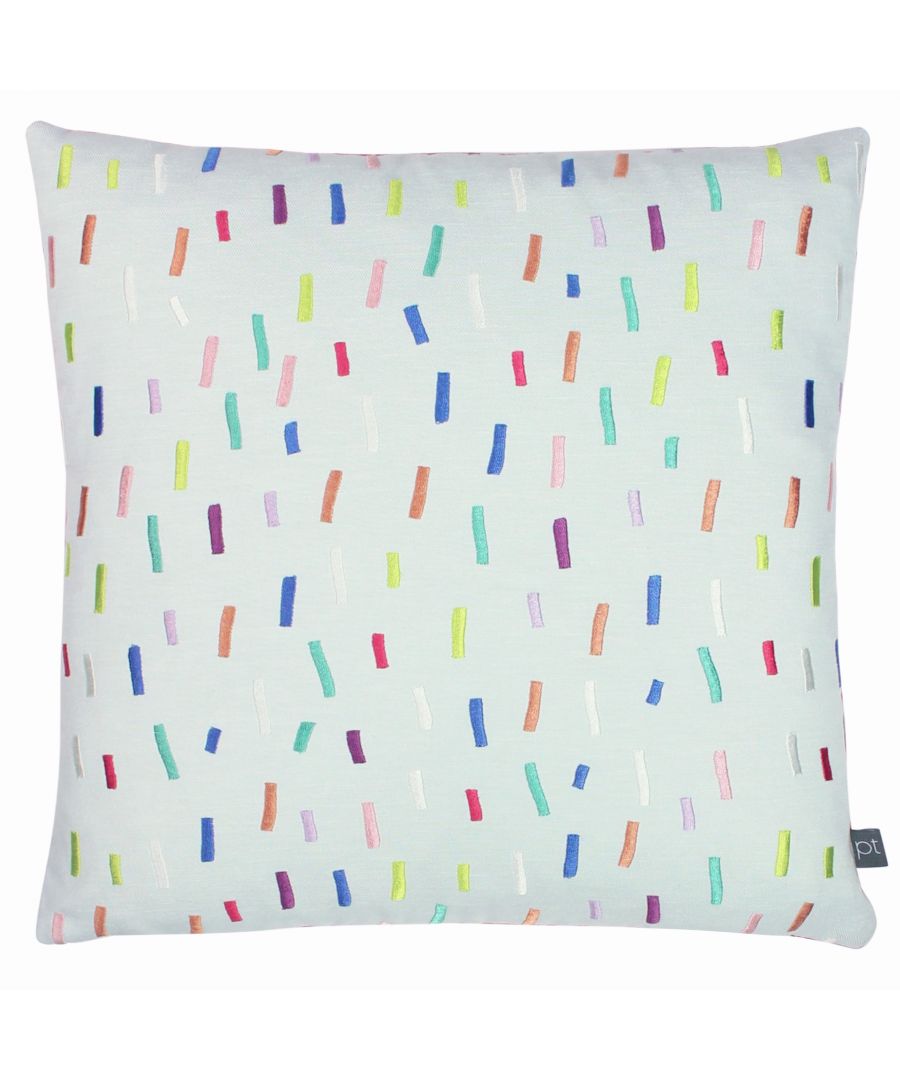 A loud and playful cushion that would be perfect for a children's bedroom, or perfectly match an eccentric interior. Bring some fun into your home with the Dolly Mixture cushion.