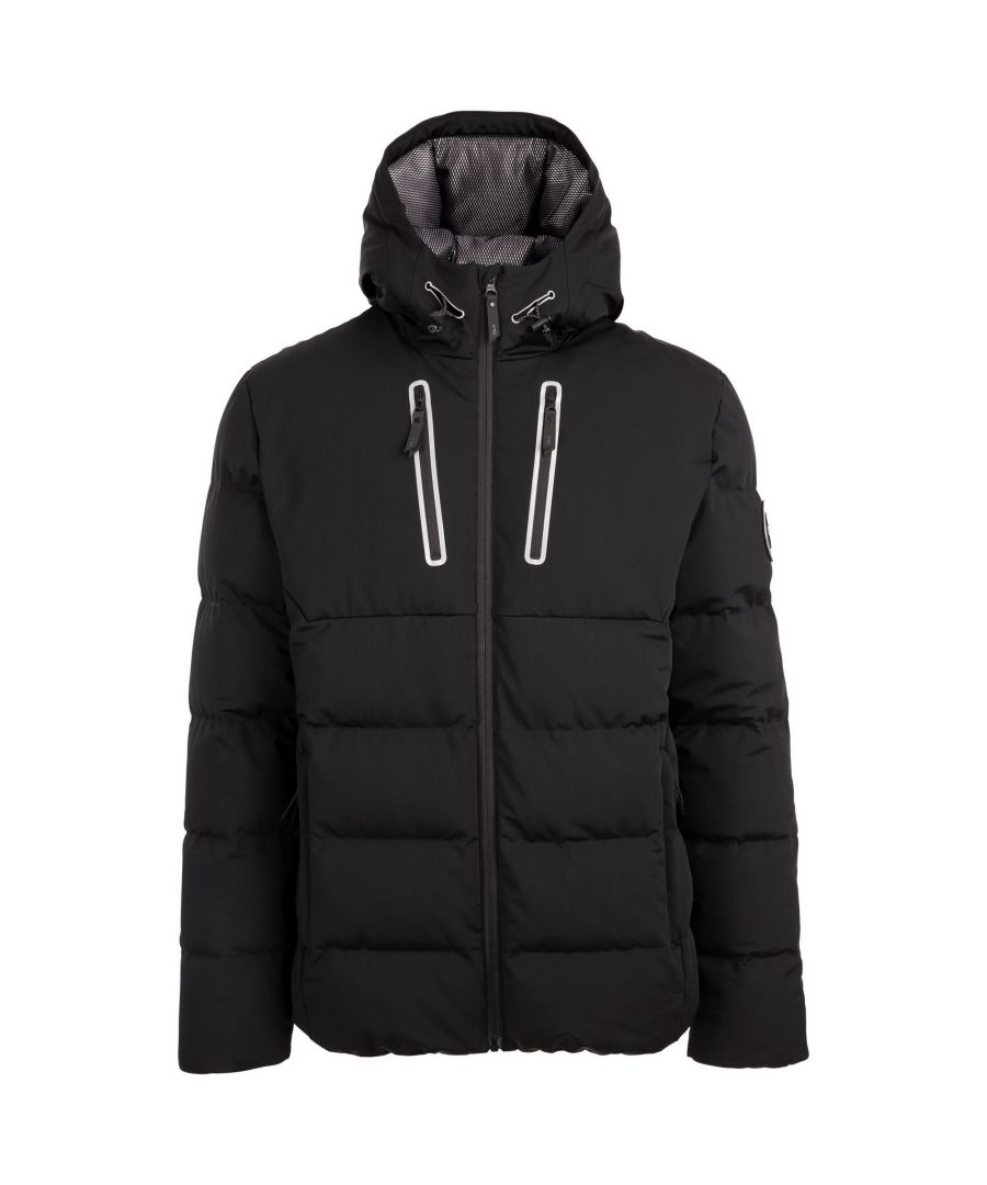 Trespass Mens Hawthorne Down Jacket (Black) - Size X-Small