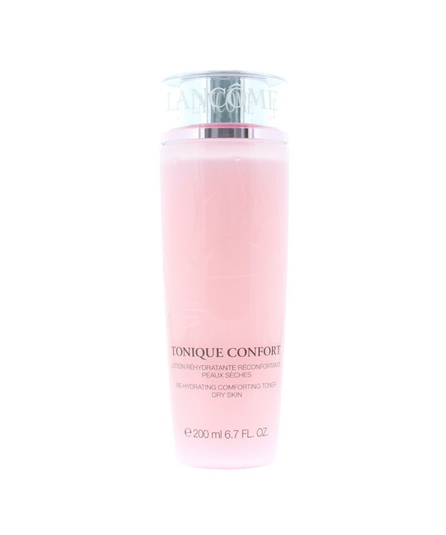 Reveal pure, naturally beautiful skin with Tonique Confort, moisturising toner from Lancï¿½me.Tonique Confort toning lotion hydrates and soothes dry skin while gently removing makeup and impurities from the surface. Our unique skincare formula is enriched with sweet almond extract and honey to leave skin feeling clean, soft and comfortable.Tested under dermatological control.