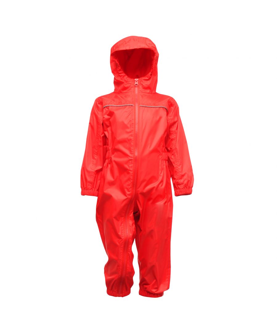  Regatta Professional Baby/Kids Paddle All In One Rain Suit (36-48 months) (Classic Red)