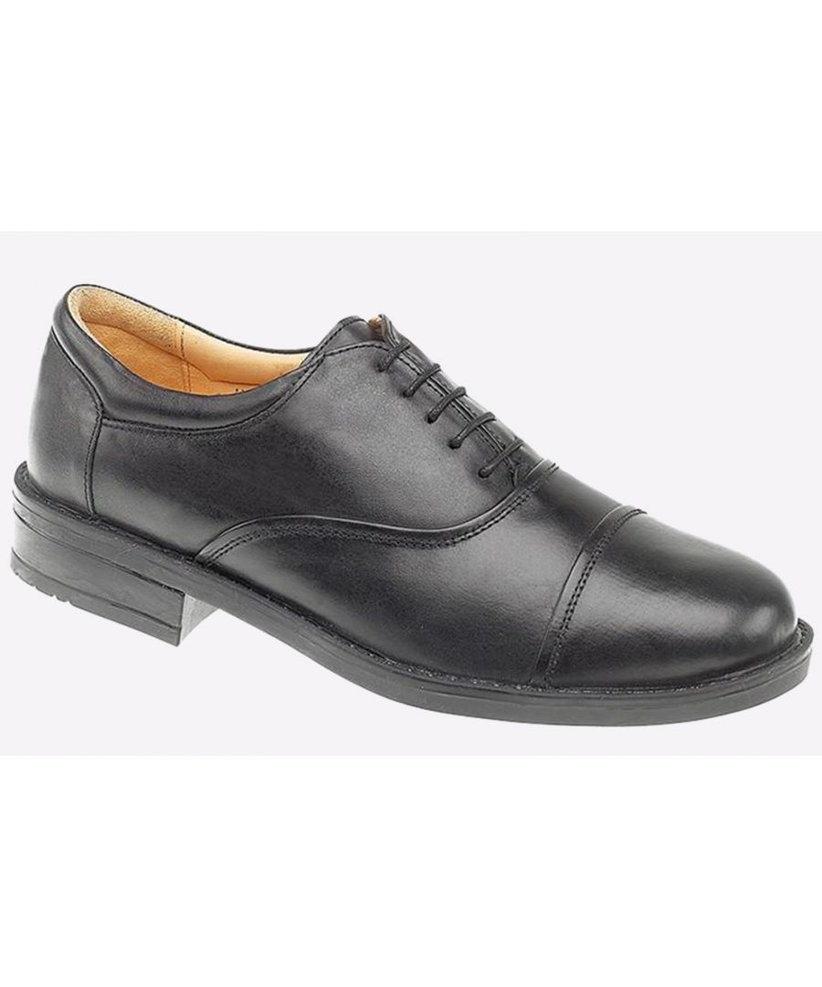 Roamers Livermore Oxfords Mens - Black - Size UK 6