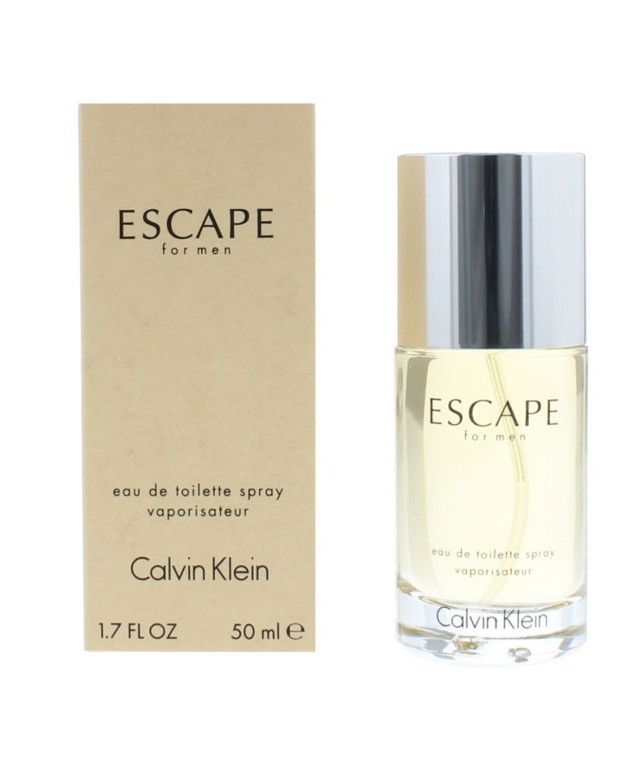 Calvin Klein design house launched Escape in 1993 as an aromatic green fragrance for men. Escape notes consist of eucalyptus, melon, juniper, grapefruit, mango, bergamot, rosemary, cypress, fir, sage, birch, sea notes, sandalwood, amber, patchouli, oakmoss and vetiver.
