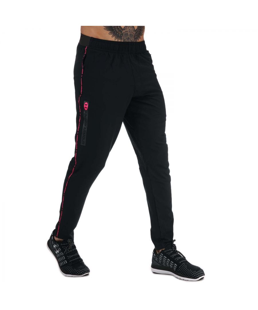 Image for Men's Under Armour UA Woven Geo Pants in Black