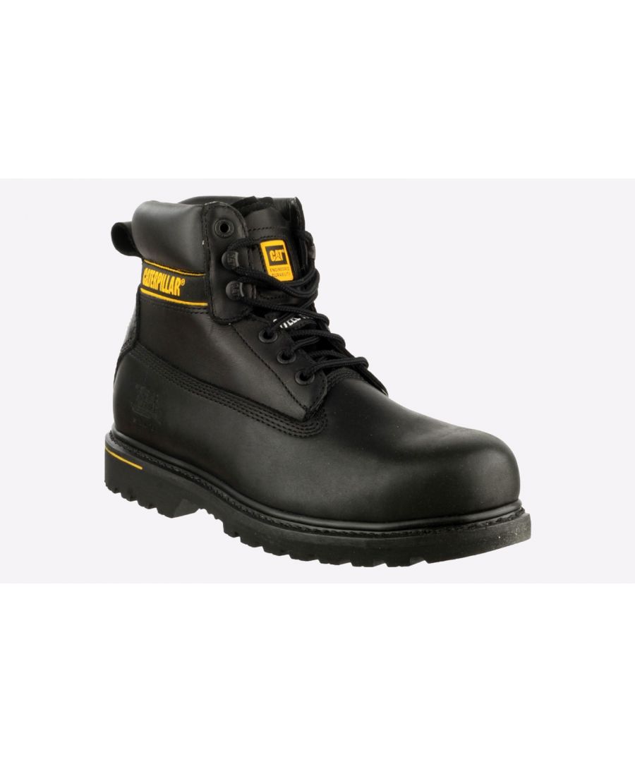 Caterpillar Safety Holton Boots Mens - Black Ceramic - Size UK 9