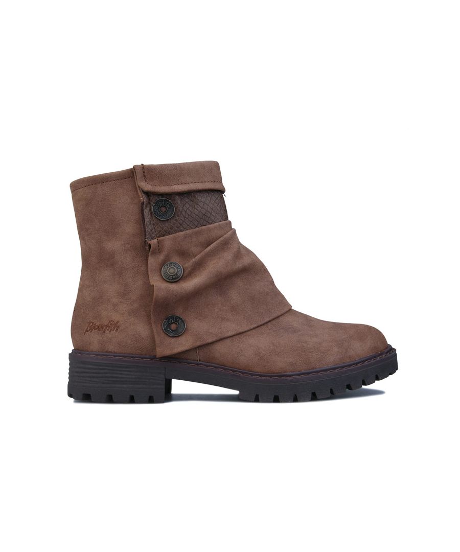 Blowfish Malibu Rusty boots voor dames in taupe