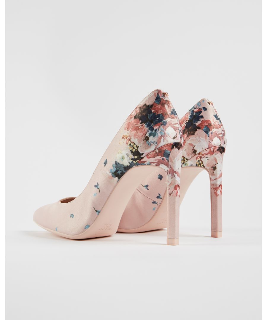 ted baker vanilla high heel court shoe