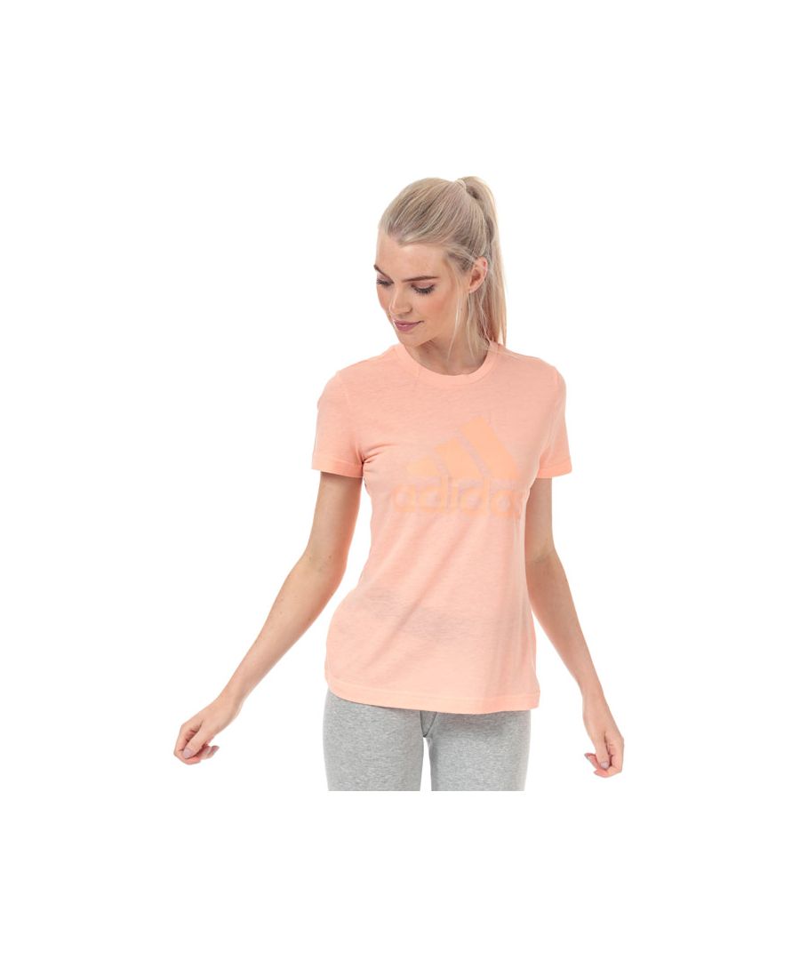 Image for Women's adidas Must Haves Badge Of Sport T-Shirt in Pink