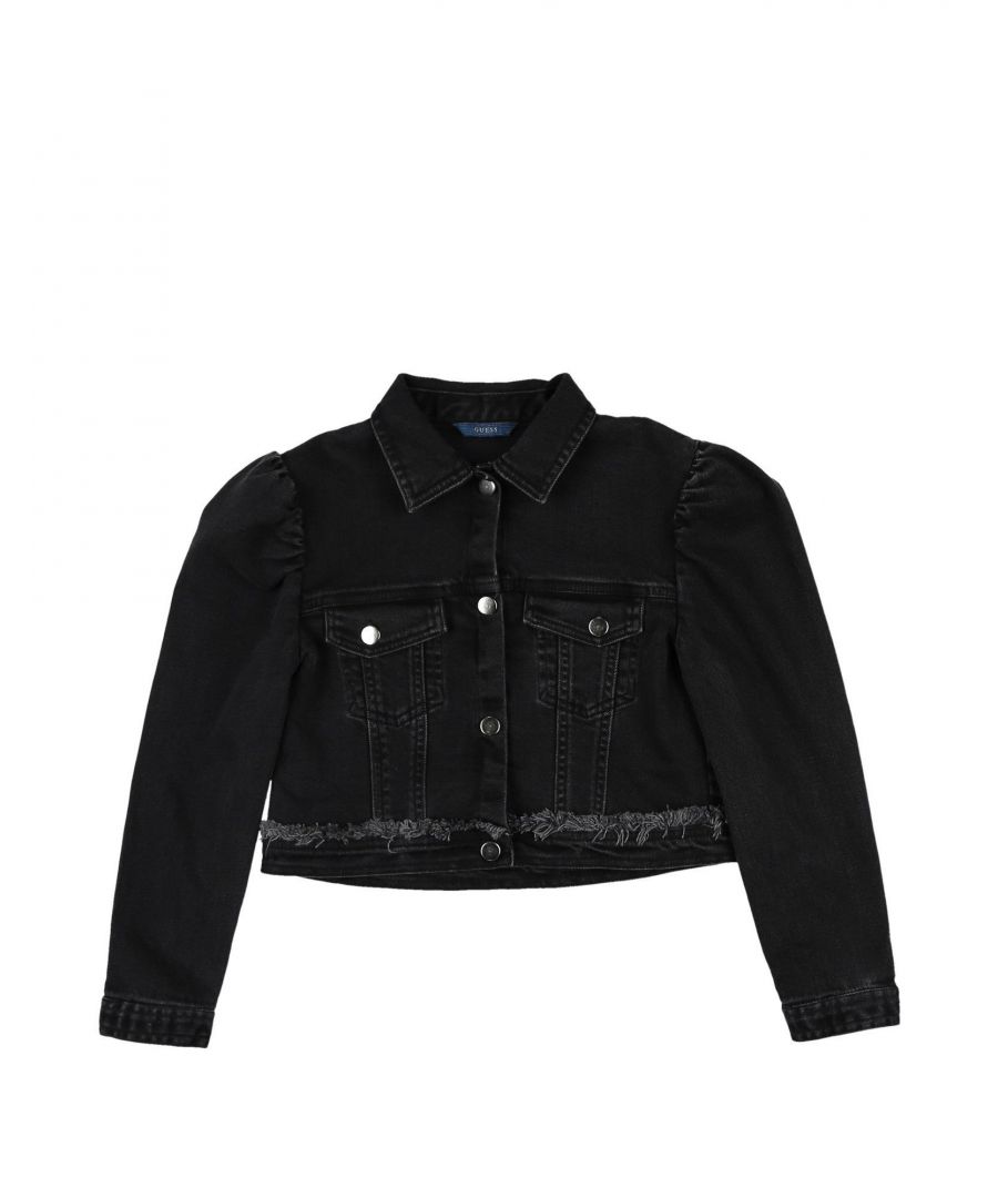 Image for Marciano Girls' Denim Jacket in Black
