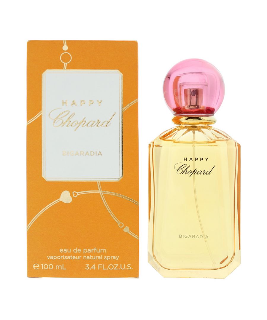 Happy Chopard Bigaradia by Chopard is a citrus fragrance for women. Top notes: bitter orange, neroli, green mandarin and carrot. Middle notes: orange blossom, honey and jasmine sambac. Base notes: labdanum, cedar, patchouli and sesame. Happy Chopard Bigaradia was launched in 2018.