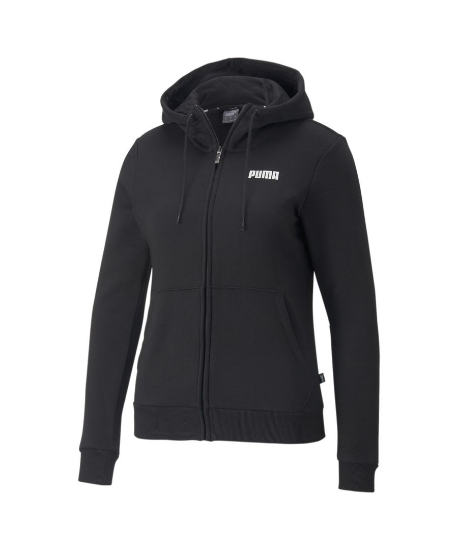PRODUCT STORY Who doesn't need a full-length hoodie in their wardrobe? This versatile piece of clothing is a total must-have. Taken from our Essentials Collection, this comfortable hoodie features a full-length zip, so it's easy to get on or off. Made with the same quality you've come to expect from PUMA, this hoodie will quickly become a regular go-to item.