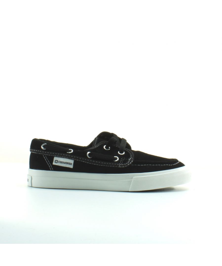 Converse Unisex Sea Star OX Mens Black Shoes Leather (archived) - Size UK 3