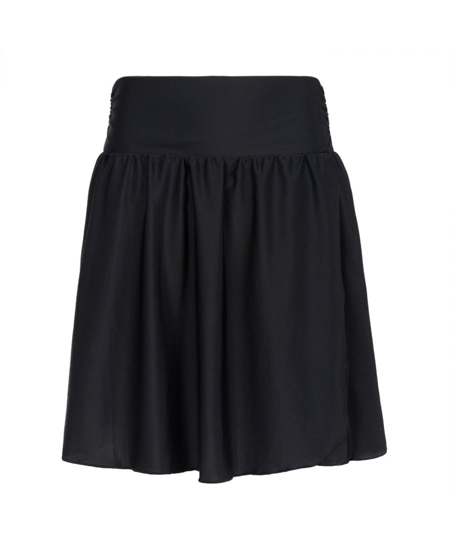 Miso Women's Swing Skirt - This Women's Miso Swim Skirt is a great addition to any casual wardrobe, crafted with a wide elasticated waistband, teamed with flat lock stitching that ensures a comfortable fit, a solid colouring along with the Miso branding completes the look.