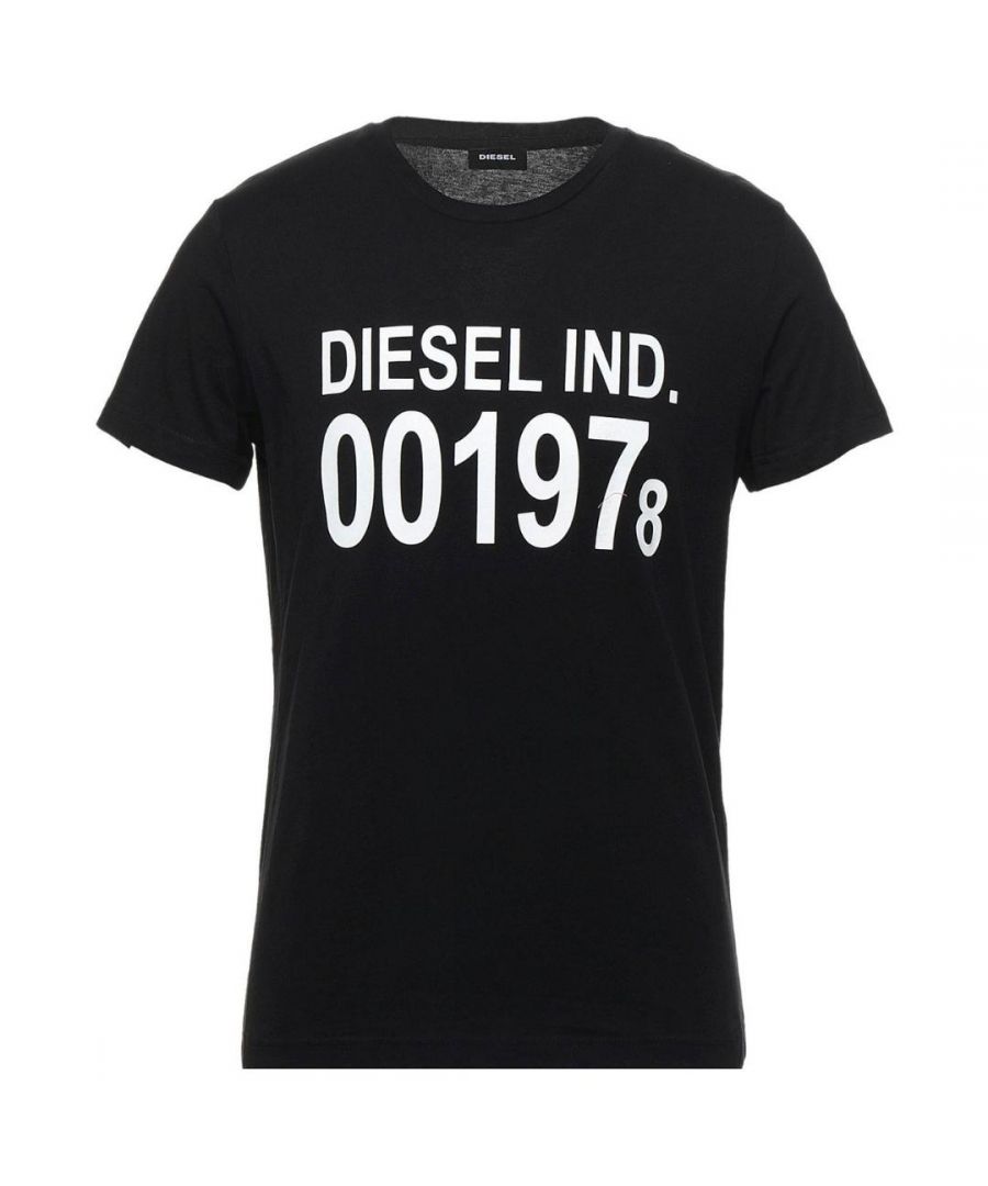 Zwart T-shirt Diesel 001978