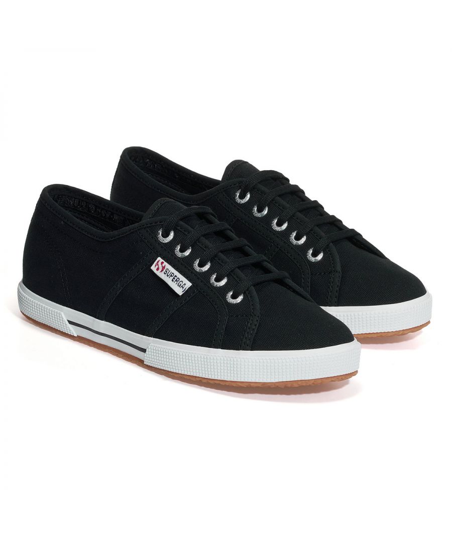 Superga Unisex Adult 2950 Cotu Trainers (Black) - Size UK 2.5