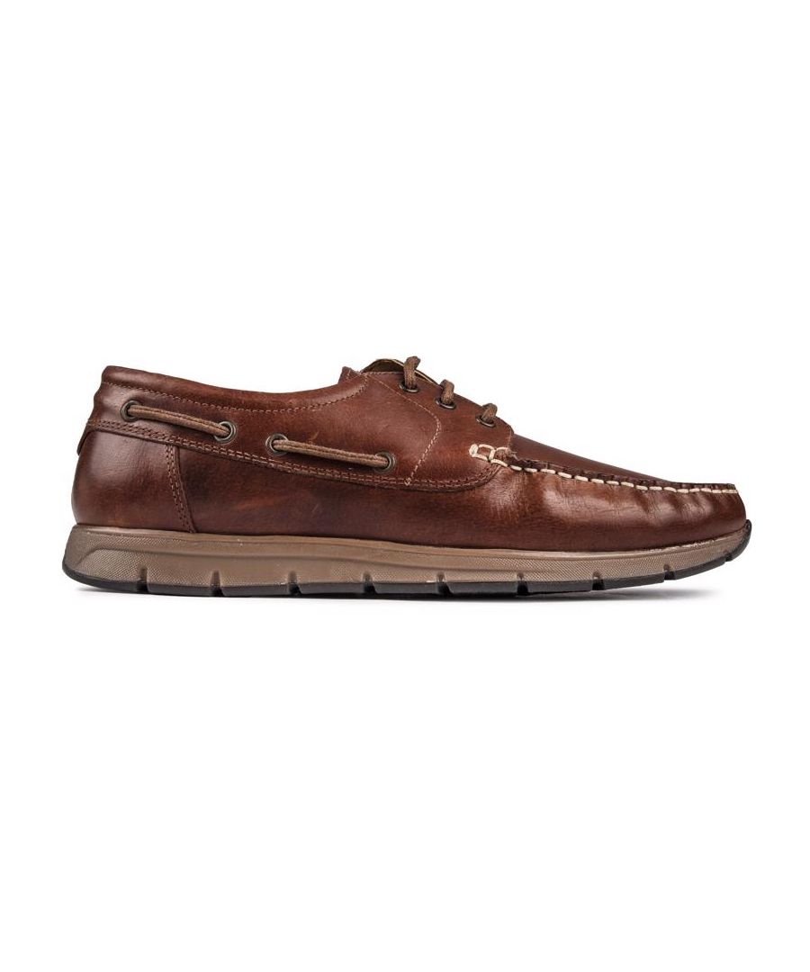 The Boat Shoes Thunder From Red Tape Are Ideal For Those Smart-casual Days Around Town Or A Casual Evening With Friends. The Superb Brown Leather Upper Is Of Highest Quality And Full Of Classy, Eye-catching Designer Details. The Moccasin Style Slip-ons Have A Flexible Rubber Sole And Metal Eyelets To Complete This Luxurious Look.