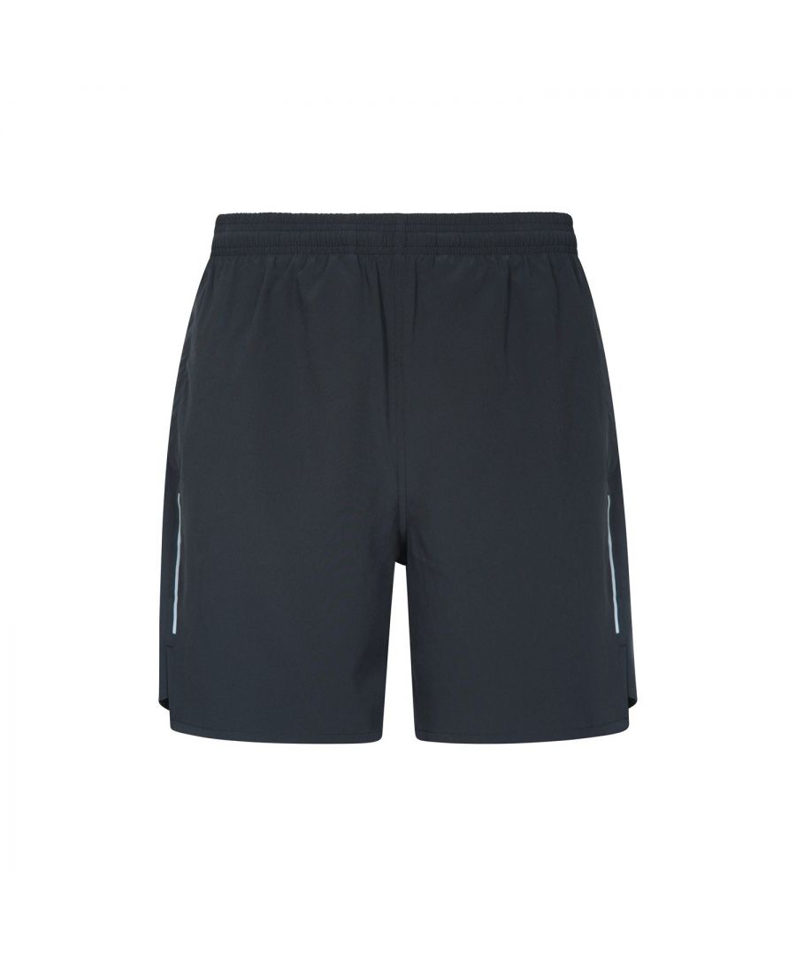 Mountain Warehouse Mens Motion 2 in 1 Shorts (Black) - Size 2XS