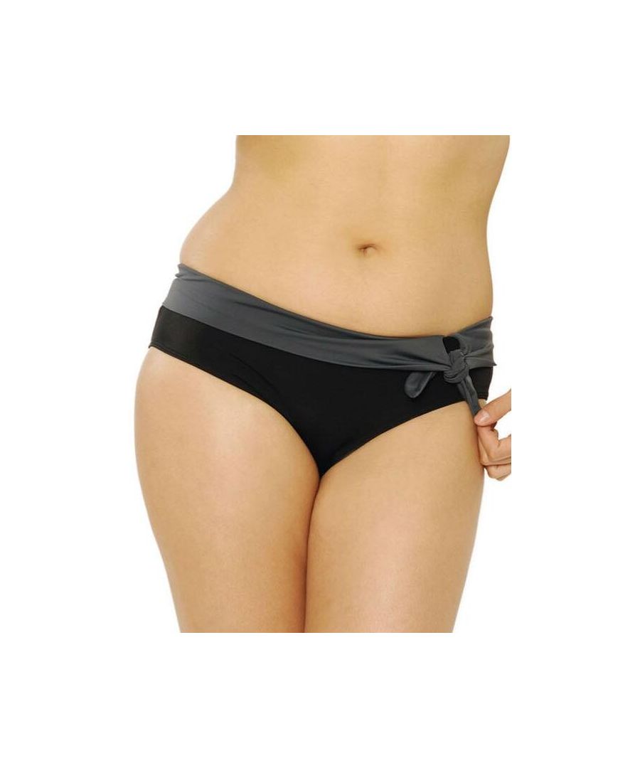 Curvy Kate Womens Moonlight Bikini Short Black - Size X-Small