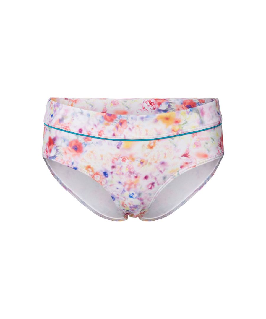 ESPRIT Women Beach bikinibroekje wit/roze/blauw