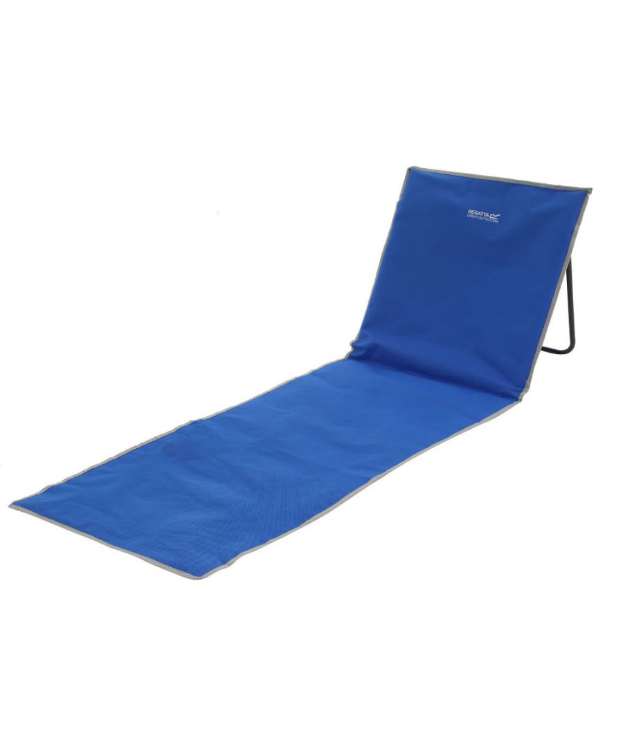 Soft Polyester fabric and Steel frame. Folds for compact size. 1 x rear zip pocket.