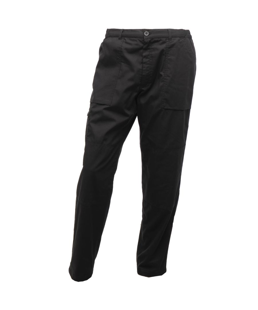 Image for Regatta Mens Sports New Lined Action Trousers (Black)