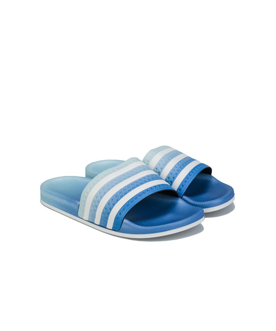 Image for Women's adidas Adilette Slide Sandals in Blue