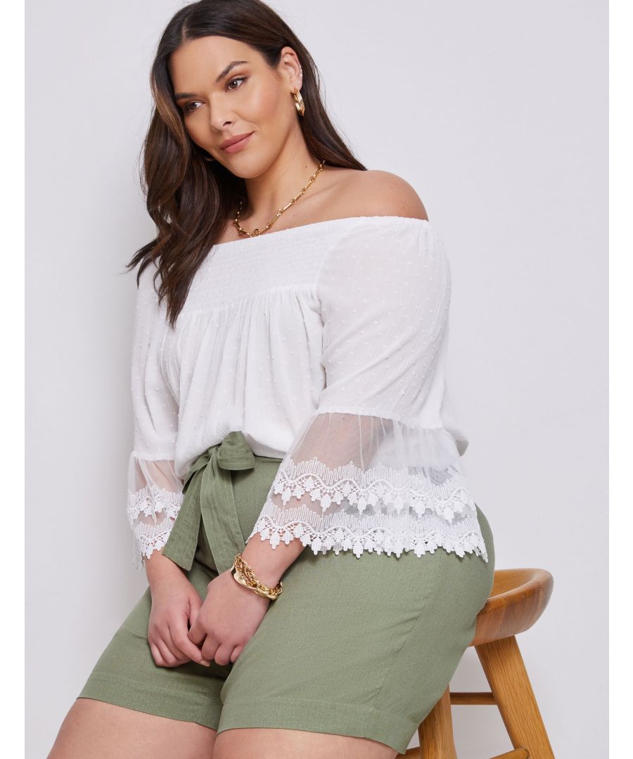 Autograph 3Q Lace Sleeve TopMaterial:  100% Viscose