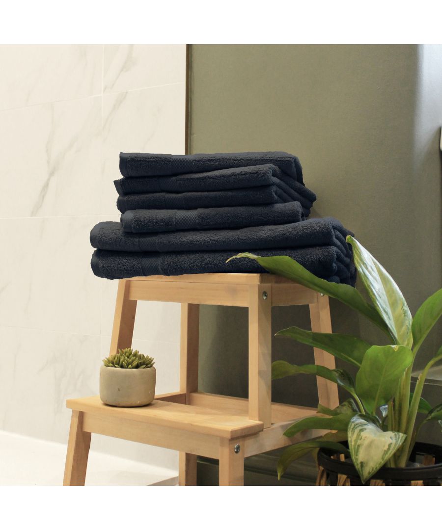 The Linen Yard LOFT 6-piece towel bale gives you a spa-like feeling at home. They are designed to be super absorbent and ultra-soft. Made from a 100% plush combed cotton for a relaxed everyday feel. Perfect heavyweight towels with 650 grams per square metre. The basket weave band is a quality design feature that gives LOFT towels a stylish effortless signature look. In multiple soothing shades, create an air of calm in your washroom and always have super softness on hand.