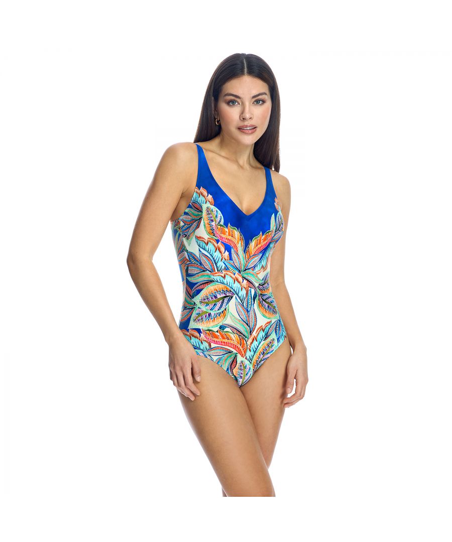 ORY Womens V-neck swimsuit W241476 woman - Multicolour - Size 36C