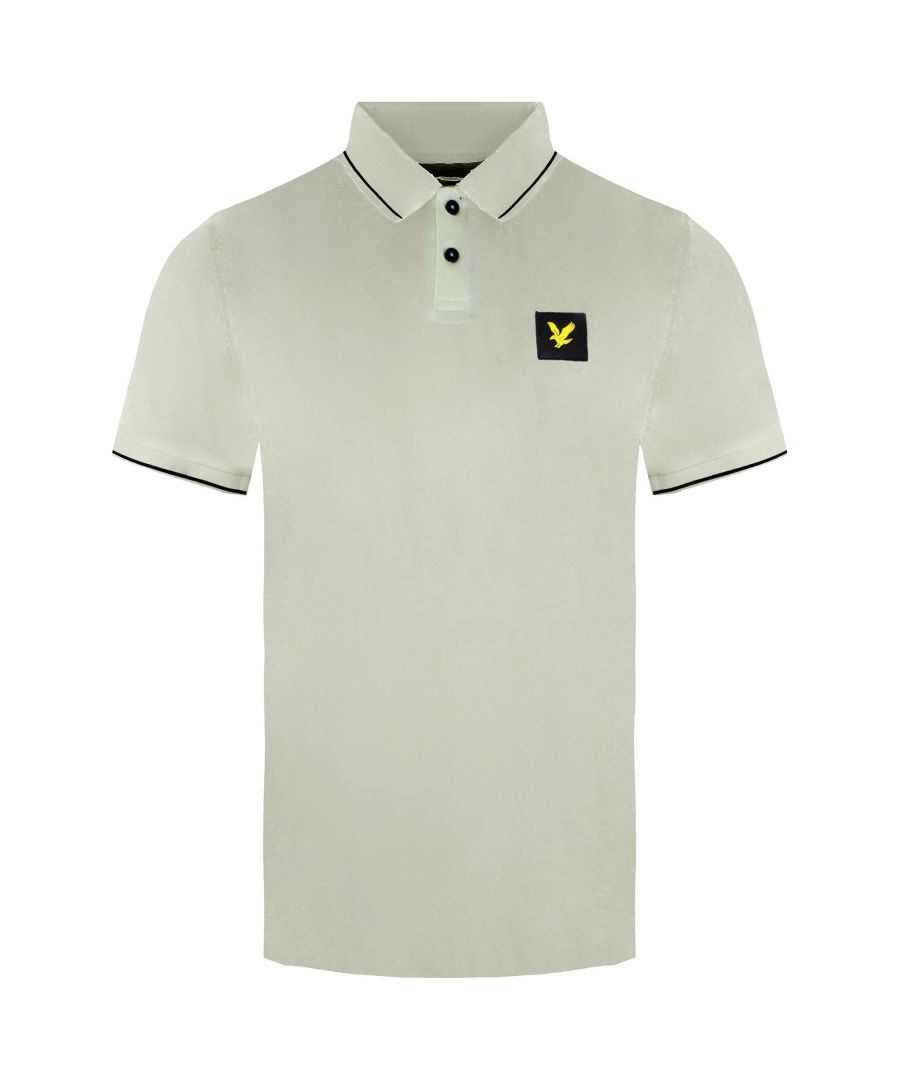 The Lyle & Scott Casuals Tipped Polo Shirt is a season-less casual for every menswear collection. \n A smart-casual men’s polo with minimalist tipped detailing at the collar and cuff – a classic style polo with the traditional pique weave, added stretch and a two-button placket.
