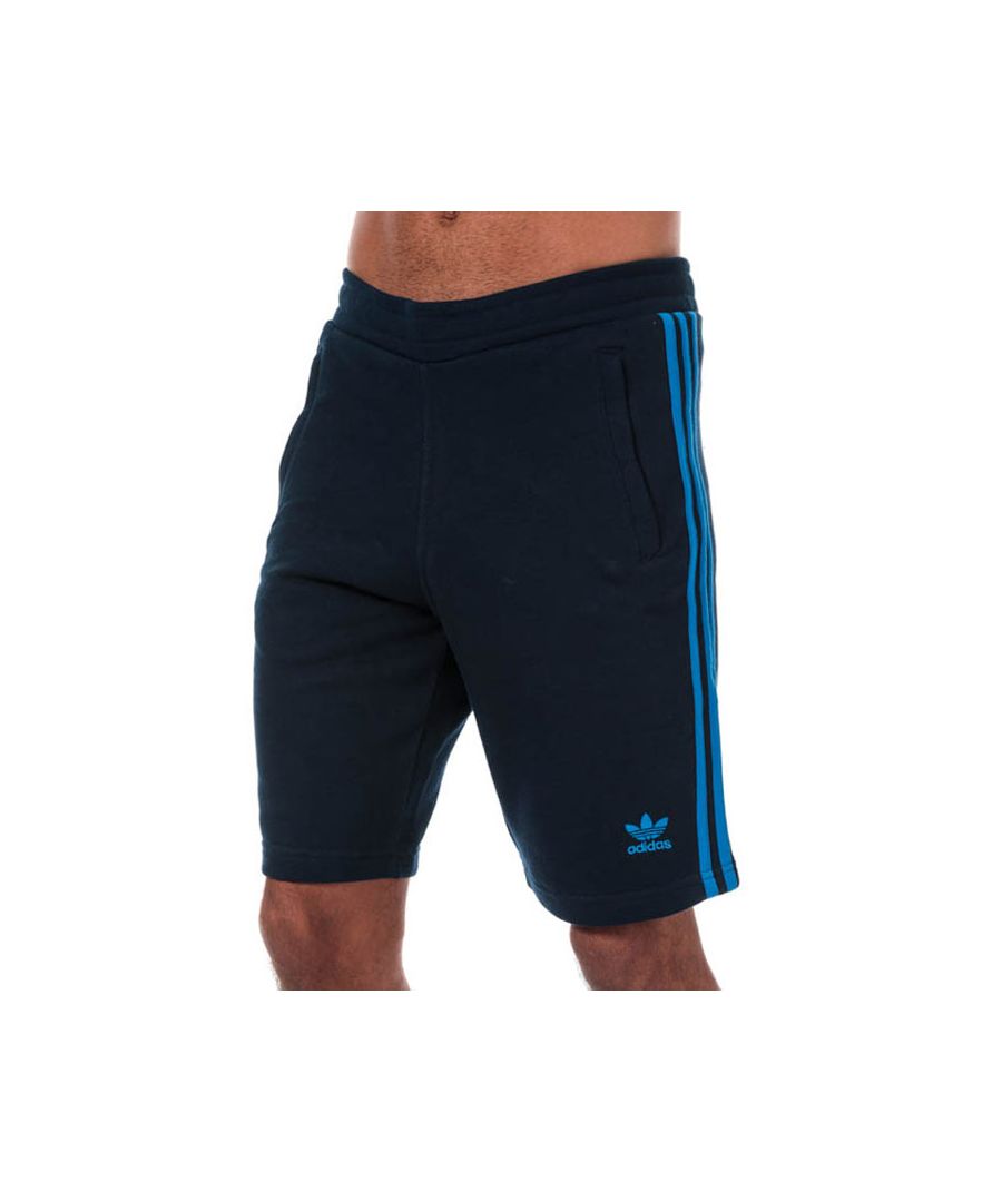 Image for Men's adidas Originals 3-Stripes Shorts in Navy