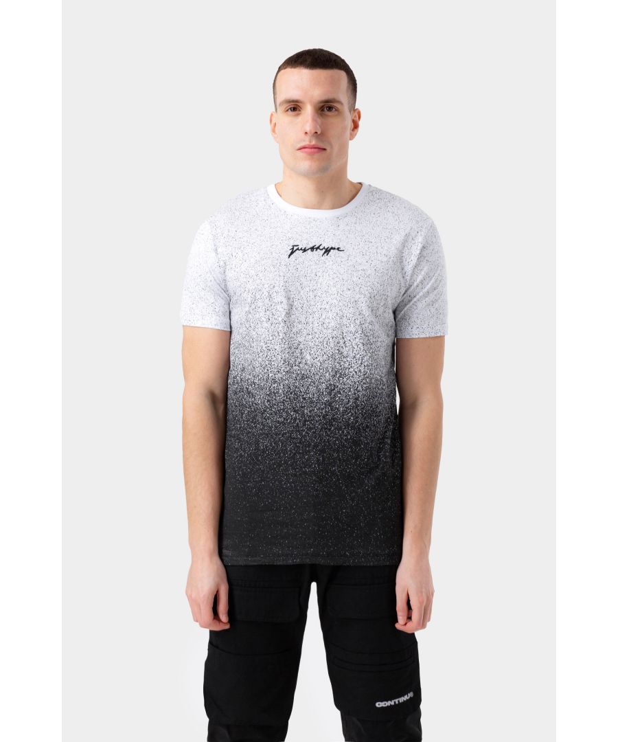 The HYPE. Men's T-shirt boasts a soft touch fabric base for supreme comfort. Designed in our standard men's tee shape, with a crew neckline and short sleeves for a classic fit. The model wears a size M. If you like an oversized fit, go up a size, if you like a tight fit go down a size, for a standard fit, select your usual size. Machine washable.