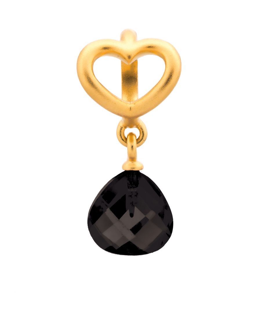 Black Cubic Zirconia dropThe charm is designed to sit snug against the bracelet allowing you to design your bracelet and the charms to sit precisely where you chooseThis product comes in luxury Endless Jewelry branded packaging • Jewellery Box Not Guaranteed