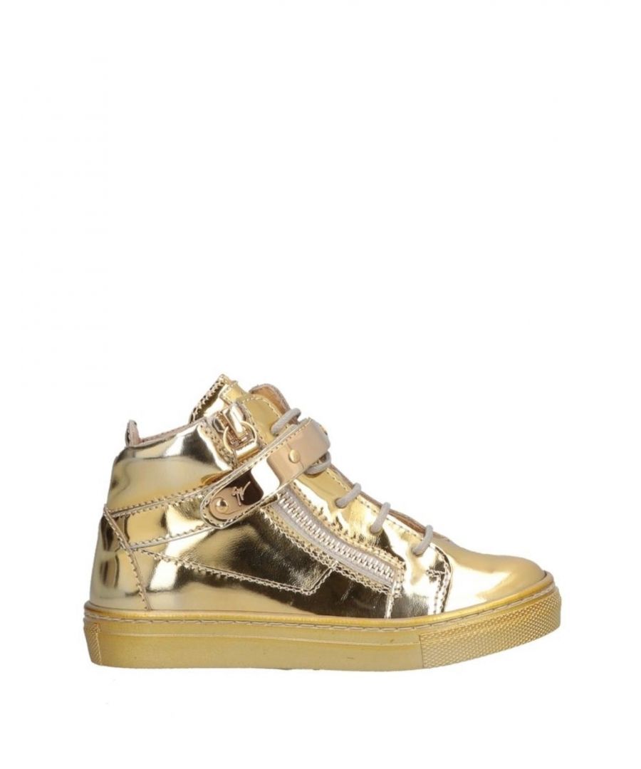 Image for Giuseppe Zanotti Girls' Trainers Leather in Gold