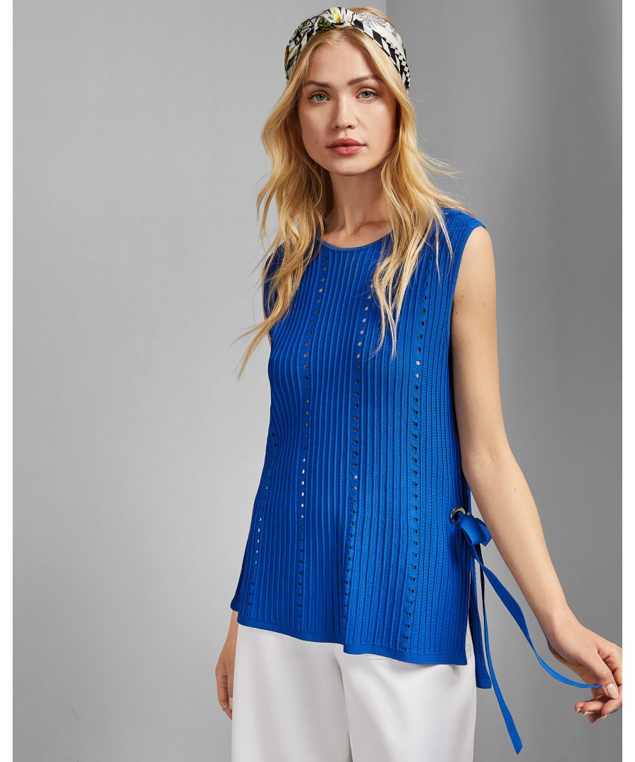 Womens Clothing Jumpers and knitwear Sleeveless jumpers Roberto Collina Jumper in Blue 