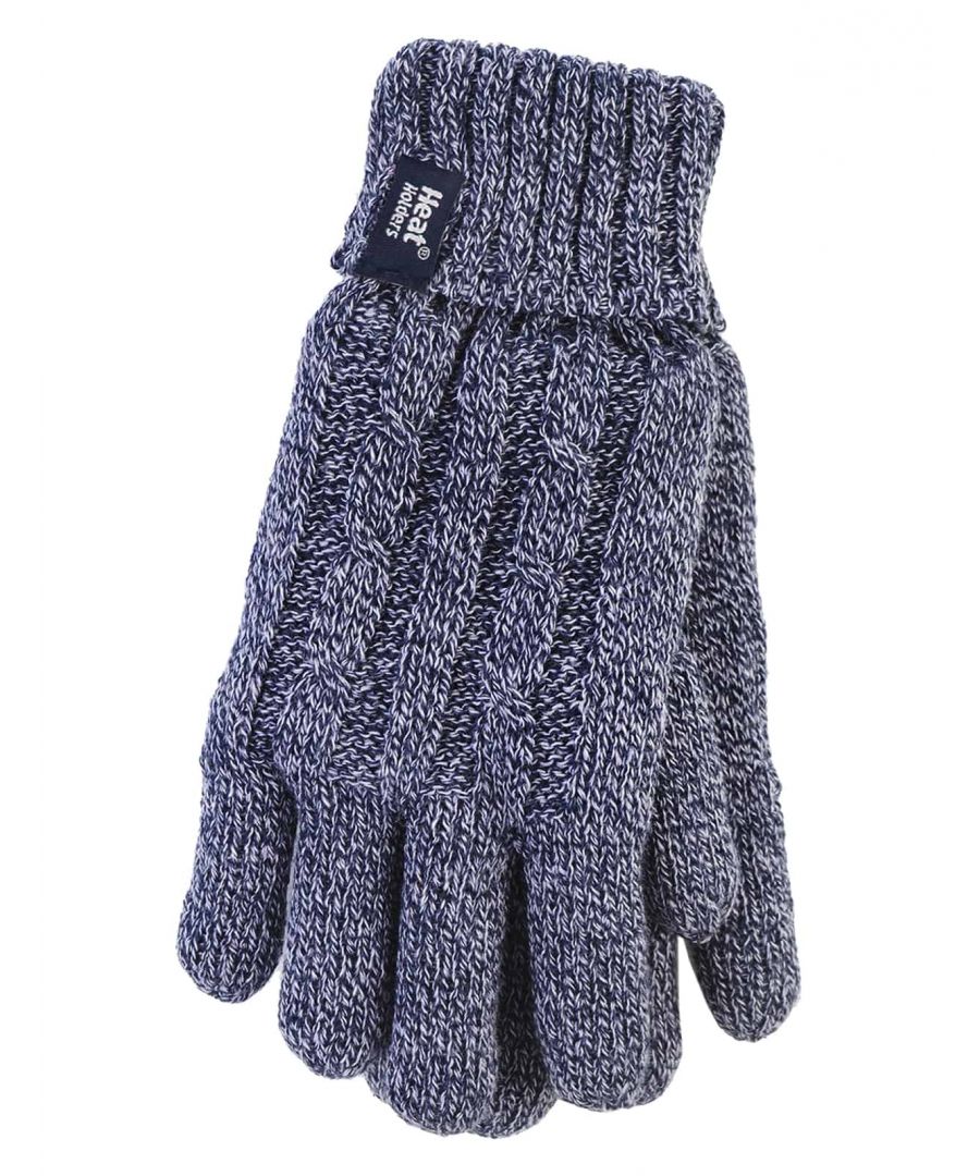 Image for Heat Holders - Women's Cable Knit 2.3 tog Gloves for Winter
