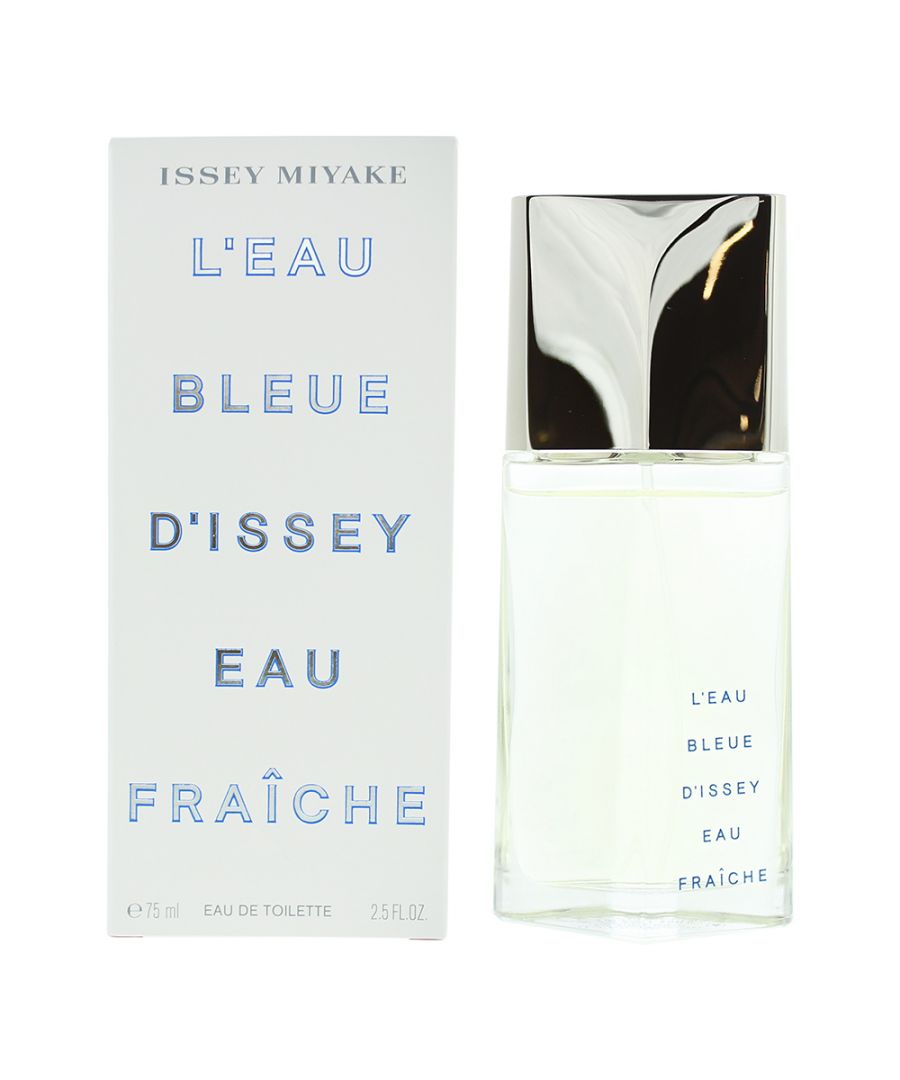 LEau Bleue dIssey Eau Fraiche by Issey Miyake is a floral woody musk fragrance for men. Top notes rosemary bergamot mint. Base notes musk patchouli. LEau Bleue dIssey Eau Fraiche was launched in 2006.