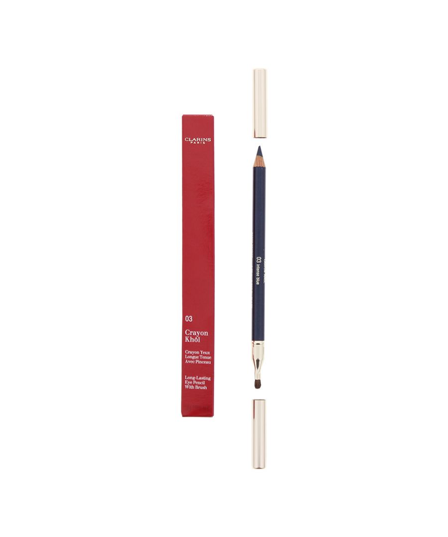 Clarins Crayon Khôl Long Lasting Eye Pencil With Brush is indispensable for enhancing the look! A very good coverage. Ultra-silky formula, adapted for the fragile area of ​​the eye contour and rich in pigments. The Khôl pencil can be used in the form of khol or eyeliner, depending on the desired make-up.