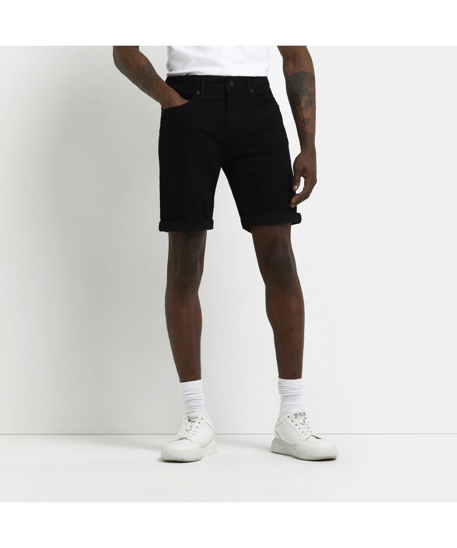 > Brand: River Island> Department: Men> Material: Cotton Blend> Material Composition: 99% Cotton 1% Elastane> Style: Chino> Size Type: Regular> Fit: Extra-Slim> Occasion: Casual> Season: SS22> Pattern: No Pattern> Closure: Button> Front Type: Flat Front