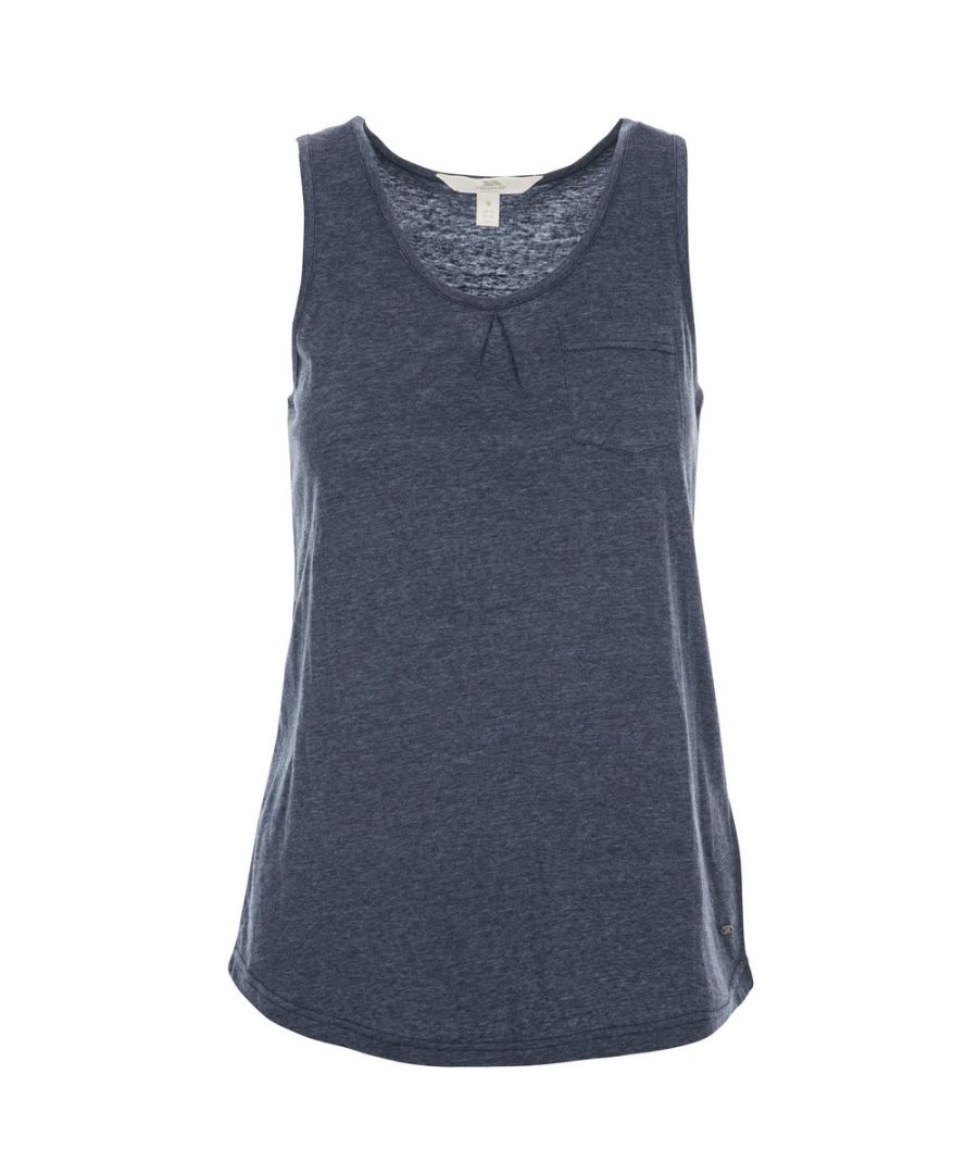 Image for Trespass Womens/Ladies Fidget Sleeveless Vest (Dark Navy Marl)