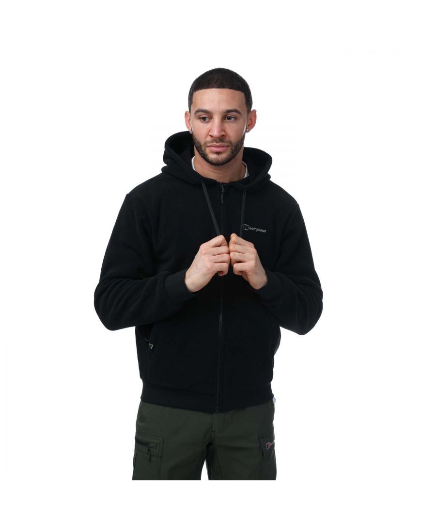 Berghaus Mens Prism Polartec Hoody in Black - Size X-Large