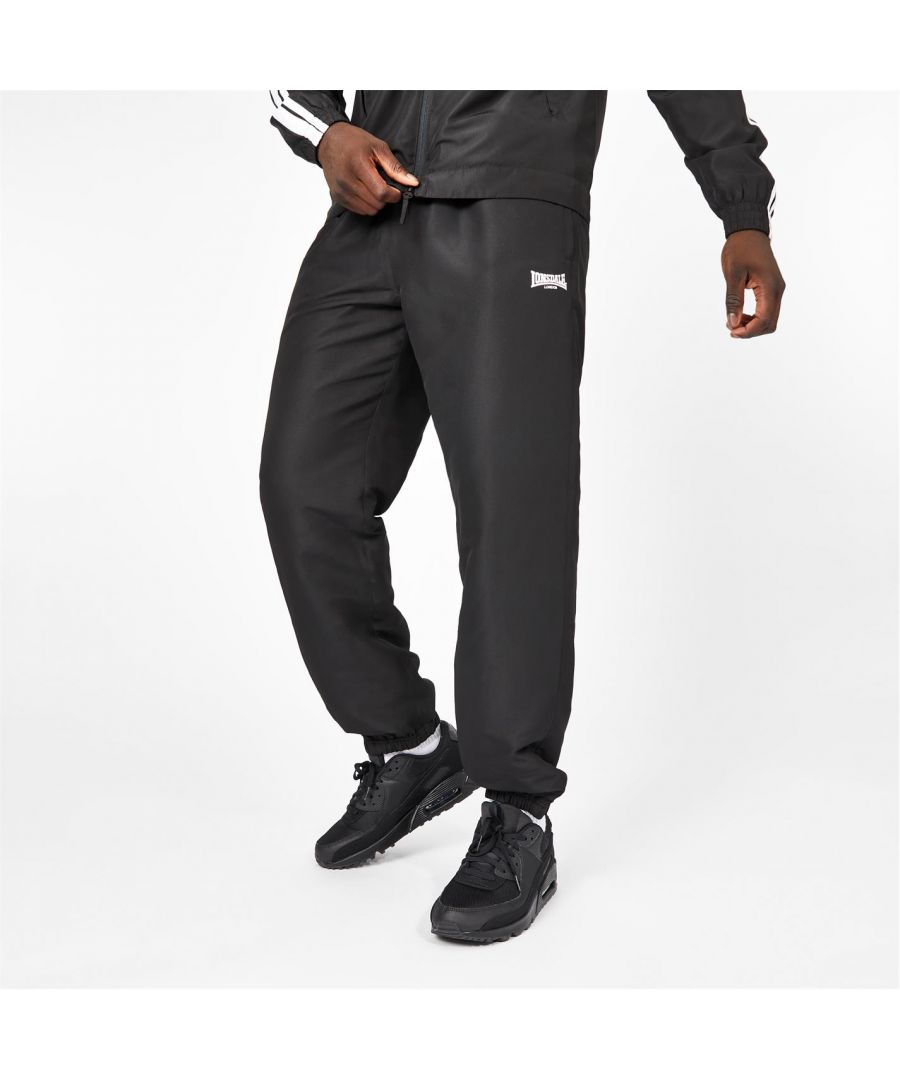 Image for Lonsdale Mens Essential CH Woven Sweatpants Bottoms