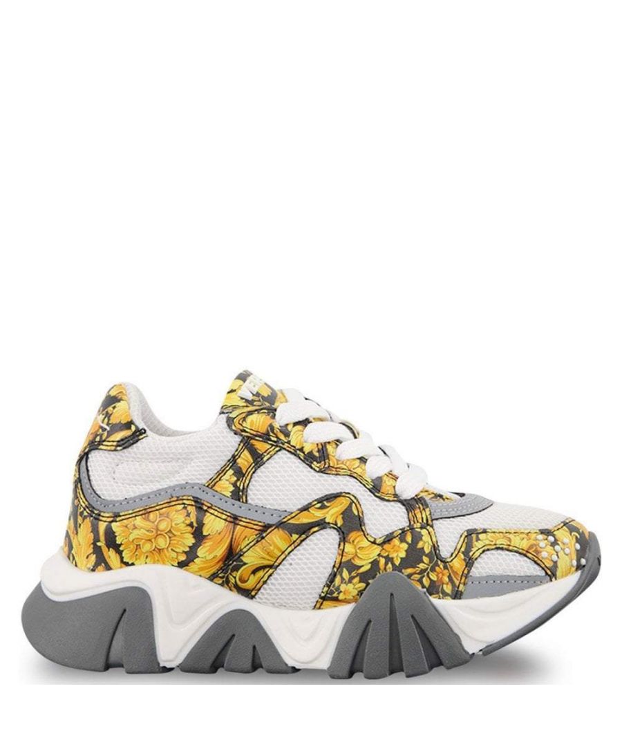 Image for Versace Boys Trainers Gold