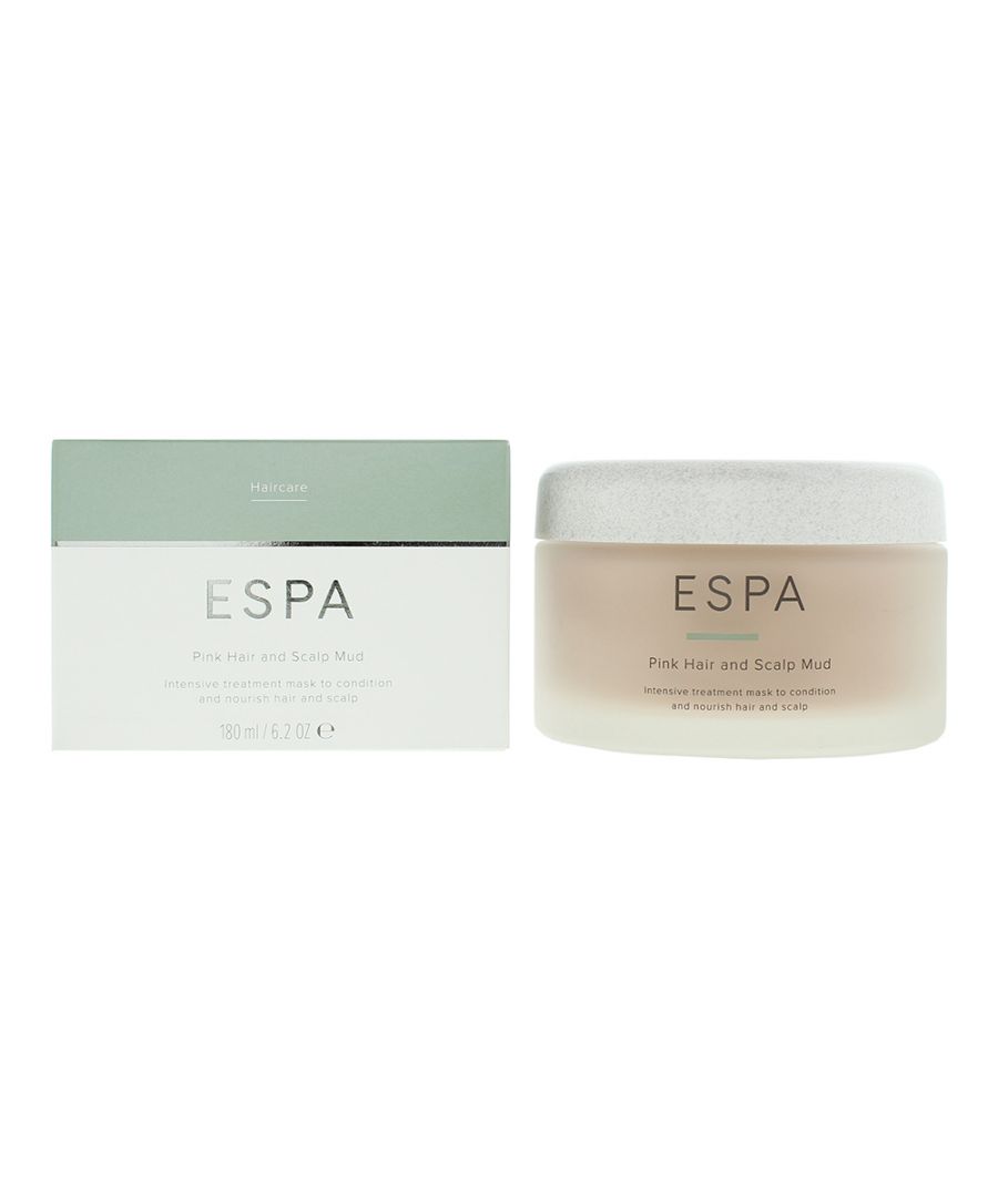 The Espa Pink Hair And Scalp Mud Treatment Mask is a mineral rich treatment mask, which conditions the hair, leaving it soft, smooth and nourished. The mask is packed with Watercress, Red Clay and Apricot Kernel oil, which work together to deliver Vitamin C, nourishment, and lead to stronger, healthier, and more manageable hair.