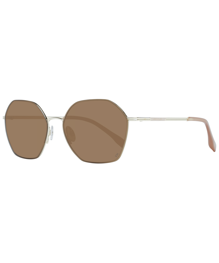Karen Millen Womens Km7017 405 Silver Sunglasses - Gold Metal (Archived) - One Size