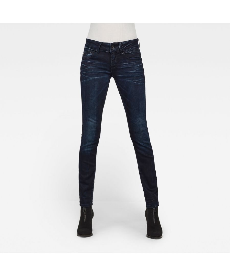 RAW Midge Sculpted Low Waist Skinny Jeans
