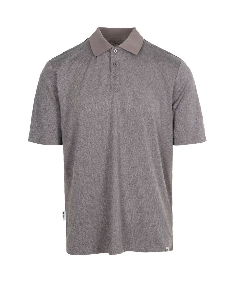60% Cotton, 40% Polyester. Fabric: Knitted. Design: Contrast, Logo, Stripe Detail. Sleeve-Type: Short-Sleeved. Neckline: Turn Down Collar. 2 Button Placket, Contrast Trim.