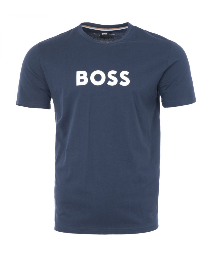 This T-Shirt from BOSS is crafted from a lightweight cotton jersey that has been engineered with a UPF 50+ finishing for enhanced safety in the sun. Featuring a classic crew neck design in a regular fit with short sleeves and is finished with a modern BOSS print at the chest.Relaxed Fit, Sunsafe UPF 50+ Finish, Finely Ribbed Crew Neck , Short Sleeves , Logo Print, BOSS Branding. Style & Fit:Relaxed Fit, Fits True to Size. Care & Composition:100% Cotton, Machine Wash.