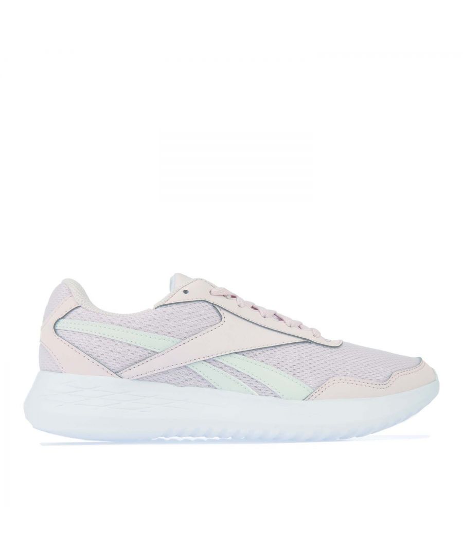 Womens Reebok Energen Lite Running Shoes in frozen berry.- Mesh upper.- Lace closure.- Padded tongue.- Breathable feel.- Responsive FuelFoam midsole.- Contact details.- Single-density outsole.- Synthetic upper  Textile lining  Synthetic sole.- Ref: G58550